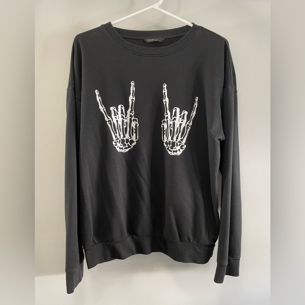 Skeleton Hands Sweater